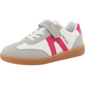 Kappa Indoor Kinder Sneaker Schoenen Wit-Roze 95K0453002