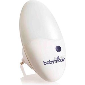 Babymoov Ovaal Wit Nachtlampje voor Stopcontact A015014