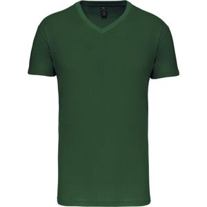 Kariban Heren-t-shirt BIO150IC V-hals K3028IC - Forest Green - L