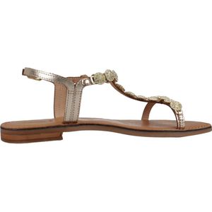 Geox Maddalusiac Sandalen Goud EU 39 Vrouw