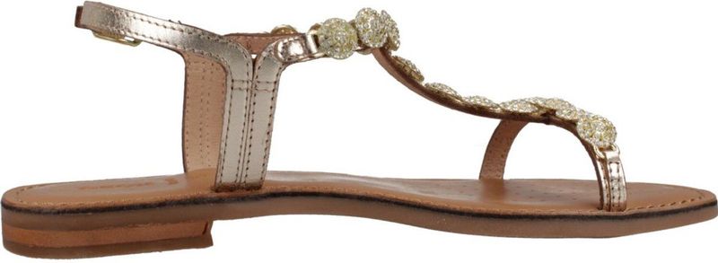 Geox Maddalusiac Sandalen Goud EU 39 Vrouw