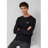 s.Oliver - Shirt - Zwart - Lange Mouwen