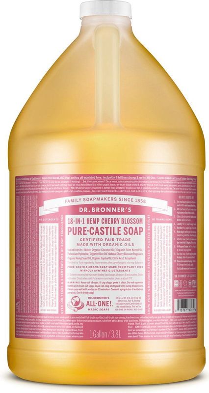 Dr. Bronner's - Vloeibare Zeep - Kersenbloesem - 3785ml