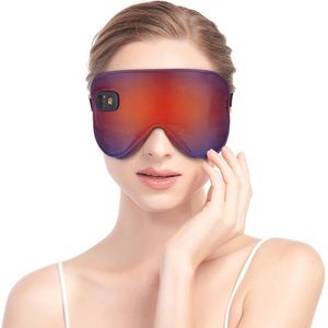 Draadloos verwarmd oogmasker - Oplaadbaar - Drie warmtestanden
