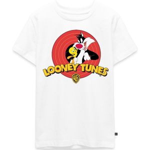 Looney Tunes Sylvester And Tweety Premium T-Shirt Tiener
