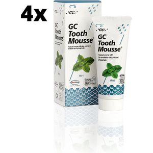GC - Tooth Mousse - Mint - 4 stuks - Voordeelverpakking