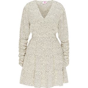 Mymo - Zomerjurk - Wit Zwart - Dames