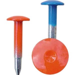 Asfaltnagel - Blauwe kop - 100stuks