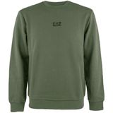 EA7 Emporio Armani - Sweatshirt - Katoenmix - Recht Model - Ronde Hals