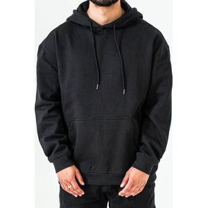 DMNDBK AMSTERDAM - Unisex oversized hoodie - Zwart - maat XL