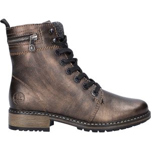 Rieker - Z6810 - Veterschoenen - Brons - Halfhoog - Synthetisch