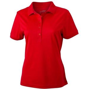 James and Nicholson Vrouwen/dames Actieve Polo (Rood)