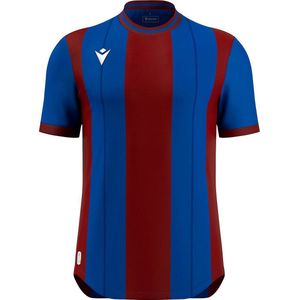 Macron - Propus Eco Shirt - Korte Mouw - Royal / Wit