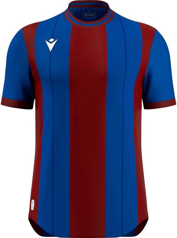 Macron - Propus Eco Shirt - Korte Mouw - Royal / Wit