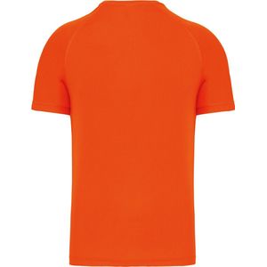 Herensportshirt 'Proact' met V-hals Fluorescent Orange - M