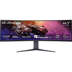 LG UltraGear 45GR75DC-B - QHD 1ms 200Hz Curved Gaming Monitor met USB Type-C