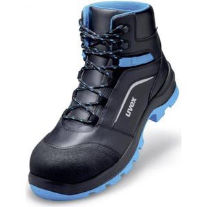 uvex 2 xenova® 9556245 Hoge veiligheidsschoenen ESD S3 Schoenmaat (EU): 45 Zwart, Blauw 1 paar