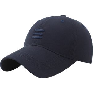 Baseball Cap Triple Stripe - Navy Blue
