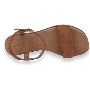 Apple Of Eden Sandaal | Cognac | Maat: 36