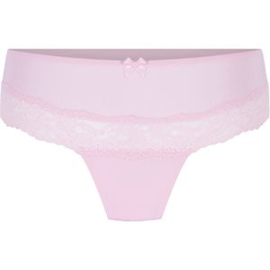 Hunkemöller Dames Lingerie Paris boxerstring - Roze - maat S