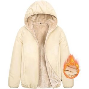 Dames sweatshirt met capuchon en thermo-fleece voor herfst en winter