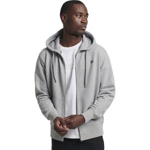 SUPERDRY Code Essential Capuchon Heren - Grey Marl - S