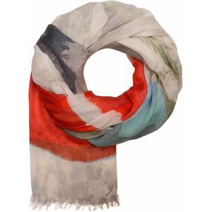 Unmade paint brush girl scarf