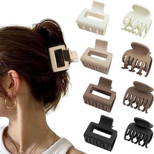 8x Haarklemmen - Dames - Haarklem - Haarklemmen Dames -Haaraccessoires - Haarclip - Haarspeld - Haarklauw - 4 Kleuren - Haarspelden - Haarspelden Dames - Clips - Voor dames en meisjes voor dun haar, dik haar - Set A