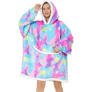 blanket sweatshirt / Unisex oversized draagbare deken hoodie voor vrouwen mannen / hoodie