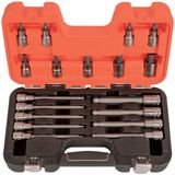 Bahco - 1/2'' Hex Tips 18 Dopsleutelset - Legeringsstaal