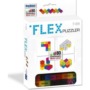 Flex Puzzler (12) - Innovatieve buig- en draaipuzzel met 80 uitdagingen in 2D en 3D