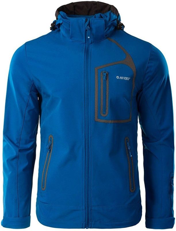 Hi-tec Nils Softshelljack Blauw 2XL Man