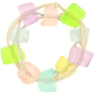 Behave Armband in pastel kleuren 20 cm
