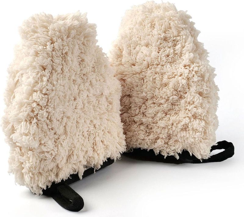 MaxShine - Microfiber Finger Wheel Wash Mitt - 2 stuks - Zacht Microvezel