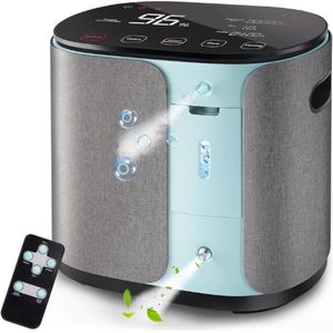 ARTMORY® Zuurstofconecntrator - Zuurstofconcentrator Draagbaar - Zuurstofconcentrator 9 Liter - Zuurstofconcentrator Portable - Zuurstof Concentrator - Oxygen Concentrator - Zuurstof Concentrator Medisch - Zuurstofconecntrator Met Afstandsbediening