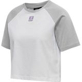 Hummel - Hmllgc Naya Cropped T-Shirt - Lichtgrijs - Dames