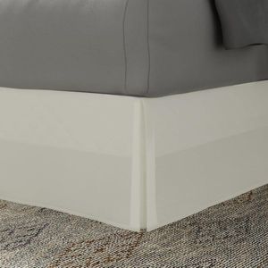 Styling Bed Rok - Op Maat Gemaakt - Microfiber Stof - Classic - Koning - Ivoor