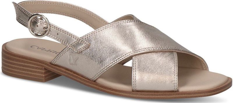 CAPRICE - Elegante Sandalen - Cognac Nappa - Leer