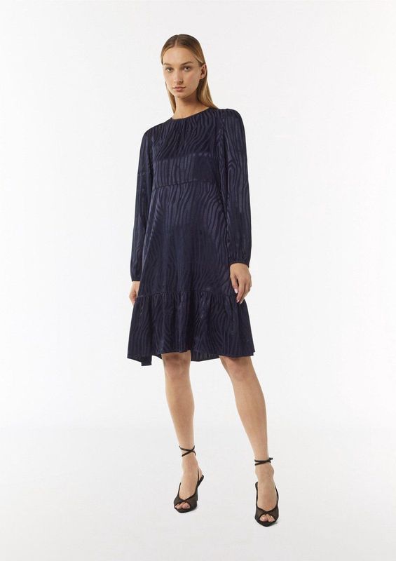 comma - Korte Jurk - Dierenprint