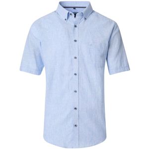 Casa Moda Casual Overhemd Korte Mouw Linnenmix 954457100-100 - XXL
