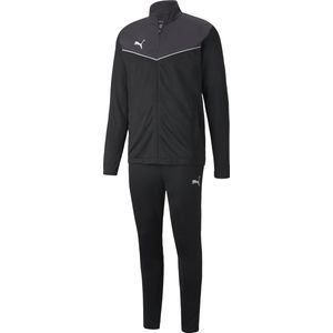 PUMA individualRISE Tracksuit Heren Trainingspak - Zwart - Maat XL