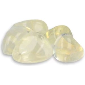 Opaliet geel 500 gr. trommelstenen (synth) (mt3)