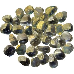 Opaliet geel 500 gr. trommelstenen (synth) (mt3)