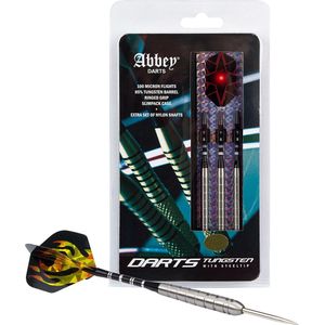 Abbey Darts Darts - 85% Tungsten - Zilver - 24