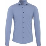 Pure - Functional Overhemd Blauw - Heren - Maat 44 - Slim-fit