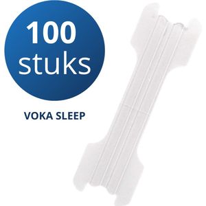 VOKA Sleep - Neusstrips - Neuspleisters - Transparant - 100 stuks - Neusspreider - Neusstrips snurken - Neusplijsters snurken - Anti snurk - Anti snurk producten - Neus strips - Neus pleisters -Anti snurk pleisters - Zorg voor een betere nachtrust