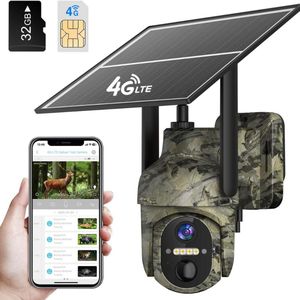 Lexium Wildcamera voor Buiten - Wildcamera met Nachtzicht - WiFi - Hoge Resolutie - Waterdicht - Wild Camera - Premium