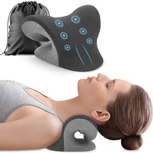Ergonomische Nekverlichting Kussen voor Cervicale Tractie en Pijnverlichting
