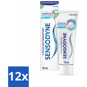 Sensodyne - Tandpasta - Complete Protection Cool Mint - 75ml x 12