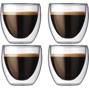 Douwe egberts glazen koffiebeker voor de senseo per - online kopen | Lage |